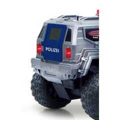 Police v&eacute;hicule blind&eacute; Monstertruck 1:12 27MHz LED incl. Batterie &amp; chargeur inkl. Akku &amp; Ladeger&auml;t