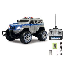 Police v&eacute;hicule blind&eacute; Monstertruck 1:12 27MHz LED incl. Batterie &amp; chargeur inkl. Akku &amp; Ladeger&auml;t