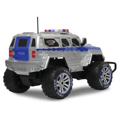 Police v&eacute;hicule blind&eacute; Monstertruck 1:12 27MHz LED incl. Batterie &amp; chargeur inkl. Akku &amp; Ladeger&auml;t