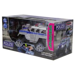 Polizei Auto blindata Monstertruck 1:12 27MHz LED incl....