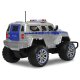 Policía Coche blindado Monstertruck 1:12 27MHz LED incl. batería & cargador