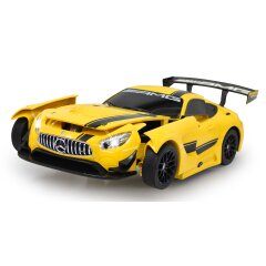 Mercedes-AMG GT3 1:14 gelb 2,4GHz transformable