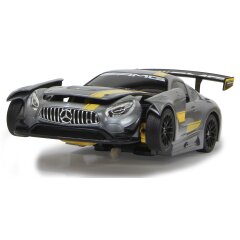 Mercedes-Benz AMG GT3 1:14 gris 2,4GHz transformable