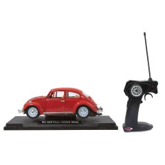 VW Beatle RC Diecast 1:18 red 27MHz