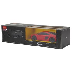 Audi R8 2015 1:24 rojo 40MHz