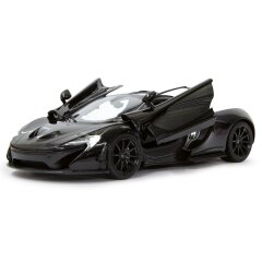 McLaren P1 1:14 black 2,4GHz manual door