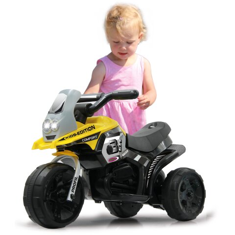 Ride-on E-Trike Racer giallo 6V