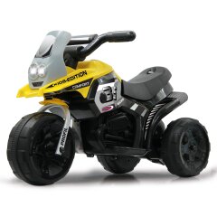 Ride-on E-Trike Racer amarillo 6V