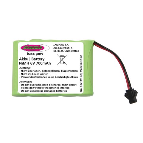 Bateria Derago/Ramor/Swat/ Forester/P Coche blindado 6V 700mAh NiMh