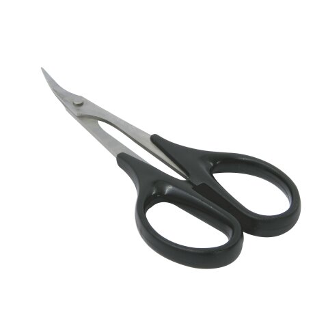 Lexan scissors with curved nose