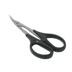 Lexan scissors with curved nose