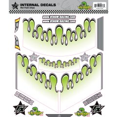 Decals Wet Paint Drops verde Venom Racing Internal Graphics