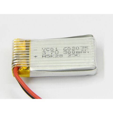 Batería Quadrella Lipo 3,7V 300mAh 1,11Wh