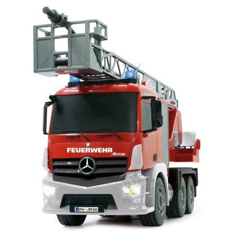Feuerwehr Drehleiter Mercedes-Benz Antos 1:20 2,4GHz mit Spritzfunktion
