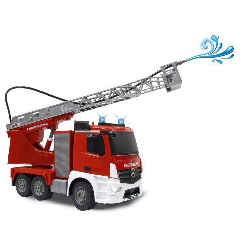 Feuerwehr Drehleiter Mercedes-Benz Antos 1:20 2,4GHz mit Spritzfunktion