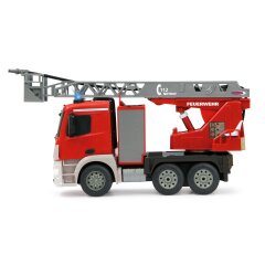 Fire Truck turnable Ladder Mercedes-Benz Antos 1:20 2,4GHz with spray function