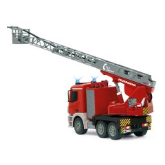 Fire Truck turnable Ladder Mercedes-Benz Antos 1:20 2,4GHz with spray function