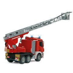 Mercedes-Benz Antos Cuerpo de bomberos escalera 1:20 2,4GHz con funci&oacute;n de rociado