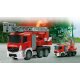 Mercedes-Benz Antos Cuerpo de bomberos escalera 1:20 2,4GHz con función de rociado