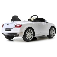 Ride-on Bentley GTC bianco 40MHz 6V