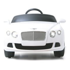 Ride-on Bentley GTC bianco 40MHz 6V