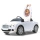 Ride-on Bentley GTC bianco 40MHz 6V