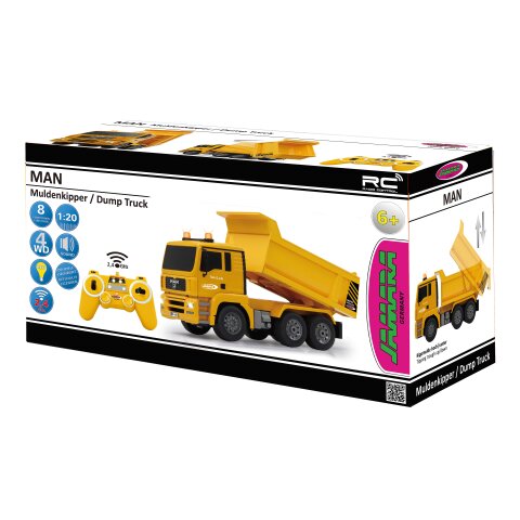 Camion á Benne MAN 1:20 2,4GHz