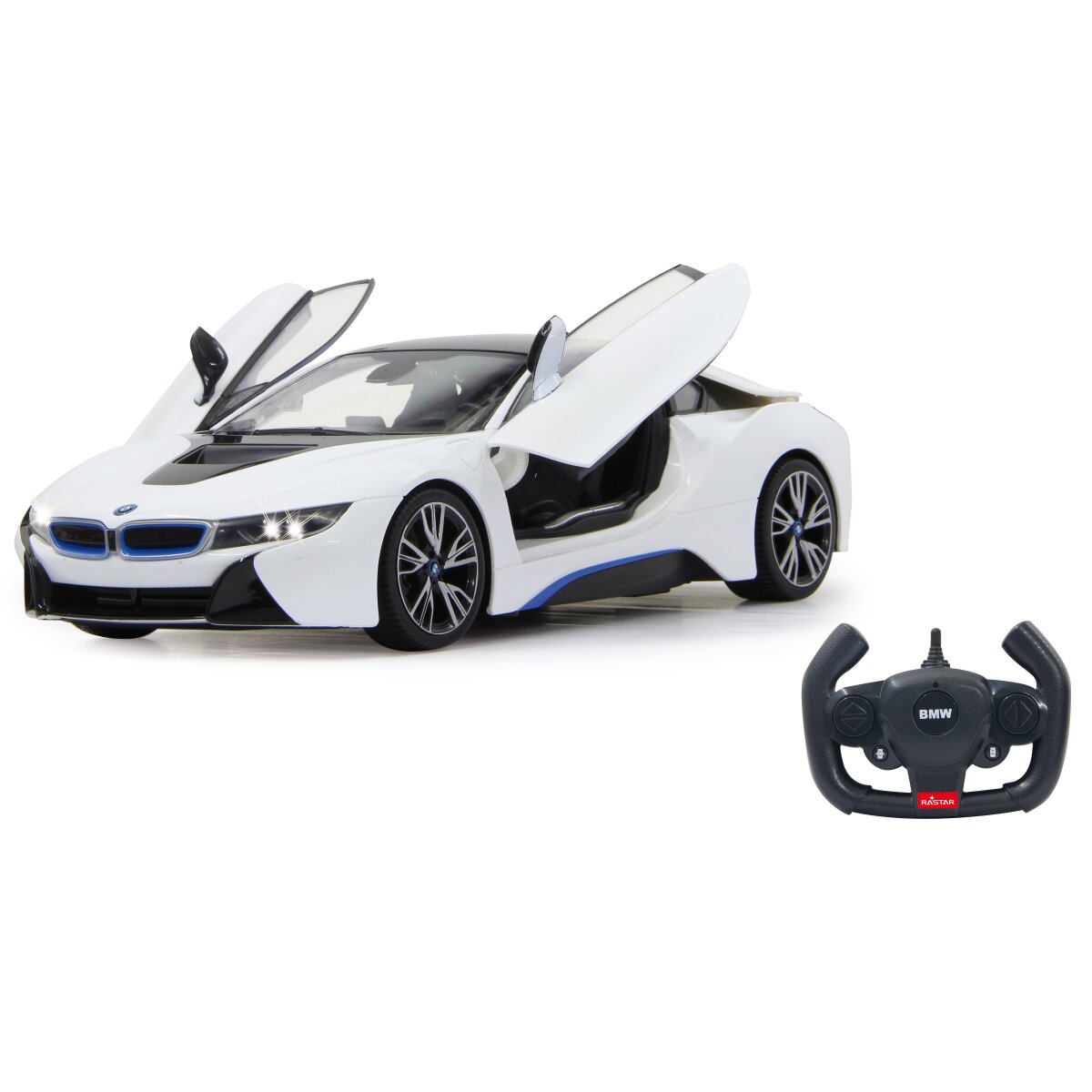 white bmw remote control car