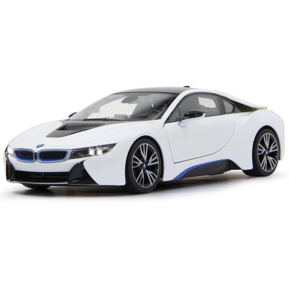Jamara 405027 BMW I8 1:14 Akku schwarz 40MHz RC ferngesteuertes Auto Licht NEU 