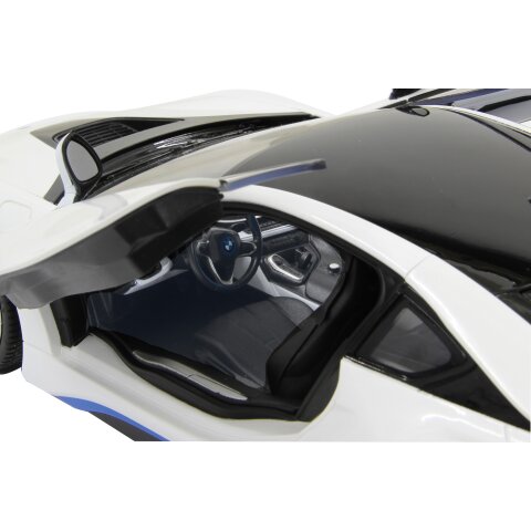 BMW I8 1:14 weiss 2,4GHz Tr fernbedienbar