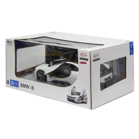 BMW I8 1:14 weiss 2,4GHz Tr fernbedienbar