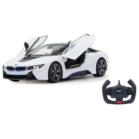 bmw i8 rc car with steering wheel