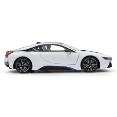 BMW I8 1:14 bianco 2,4GHz apertura porte telecomandate