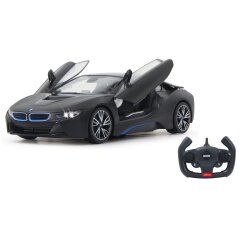 BMW I8 1:14 black 2,4GHz Door remote-controlled