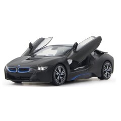 BMW I8 1:14 negro 2,4GHz apertura puerta teledirigida