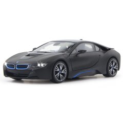 BMW I8 1:14 nero 2,4GHz apertura porte telecomandate