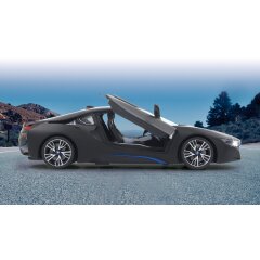 BMW I8 1:14 noir 2,4GHz porte radiocommandé