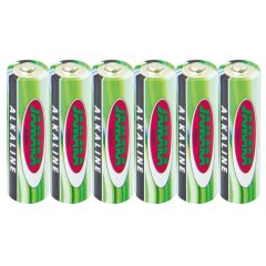 Batterie AA SuperCell Alka VE6 1,5V 2300mAh in Folie...