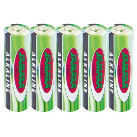 Batteria SuperCell AA Alkaline 1,5V 5pz. saldati in foglia 2300mAh