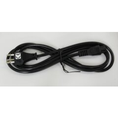 Cold-device cable Switzerland Peak 80-50 clover leaf plug...