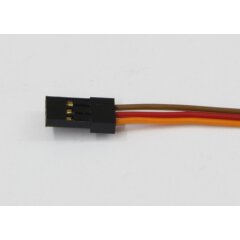 Cable servo JR 0,14 mm² 27cm plano