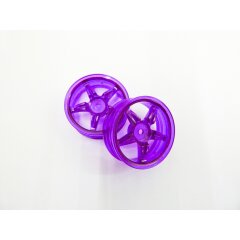 Wheel rim Tamiya 5 spokes fluo lilac 22m