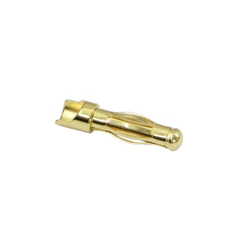 Contacto dorado 4mm enchufe