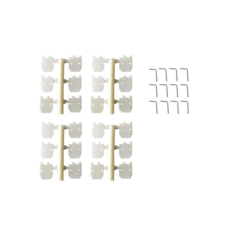 Hinges 11,2x11,2mm 12pcs