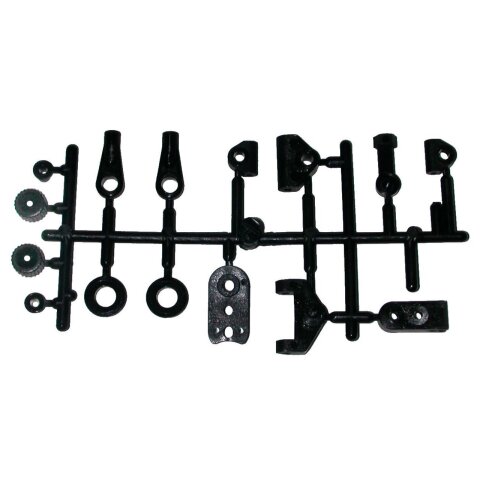 Throttle linkange plastic parts from rod set