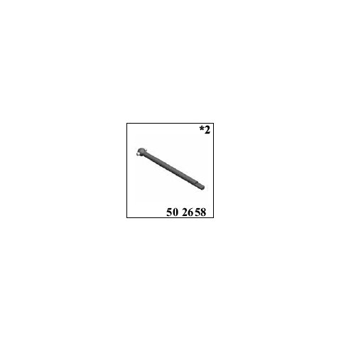 cardan shaft complete front TS 2pcs