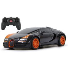 Bugatti Grand Sport Vitesse 1:24 negro 2,4G