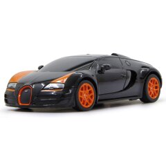 Bugatti Grand Sport Vitesse 1:24 negro 2,4G