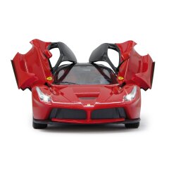 Ferrari La Ferrari 1:14 rojo 2,4Ghz puerta manual