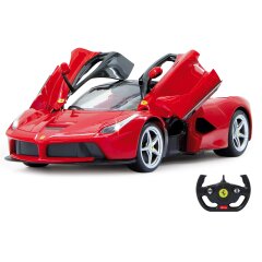 Ferrari La Ferrari 1:14 rojo 2,4Ghz puerta manual